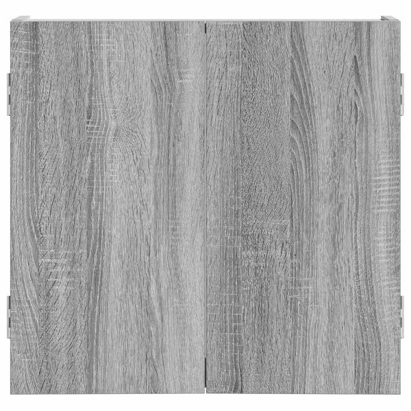 Кабинет за дартборд Сив Сонома 56 x 12 x 53,5 см