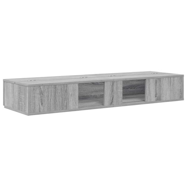 Студио бюро Сив Сонома 110 x 40 x 19,5 см Инженерна дървесина