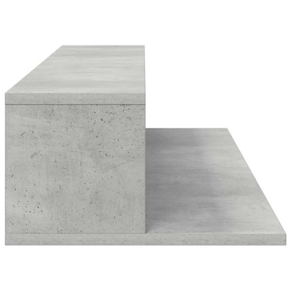 Студио бюро Бетонно сиво 130 x 36 x 19,5 см Инженерна дървесина