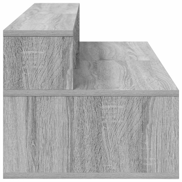 Студио бюро Сив Сонома 130 x 42,5 x 36 см Инженерна дървесина
