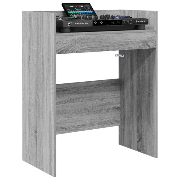 DJ маса Сив Сонома 62 x 45 x 102 см Инженерна дървесина