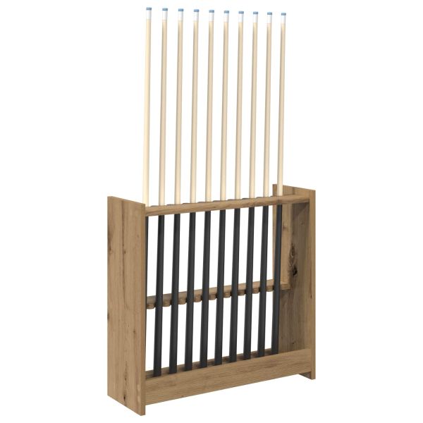 Стойка за билярдно щеки Инженерна дървесина 60 x 20 x 57 см