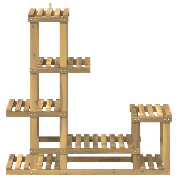 Стойка за растения Бяло 93,5 x 25 x 91,5 см