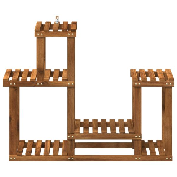 Стойка за растения Натурално 90 x 25 x 73 см