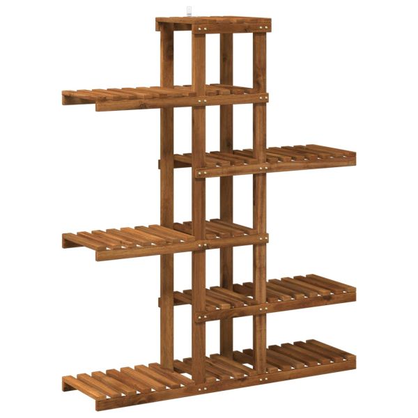 Стойка за растения Натурално 93 x 25 x 114,5 см