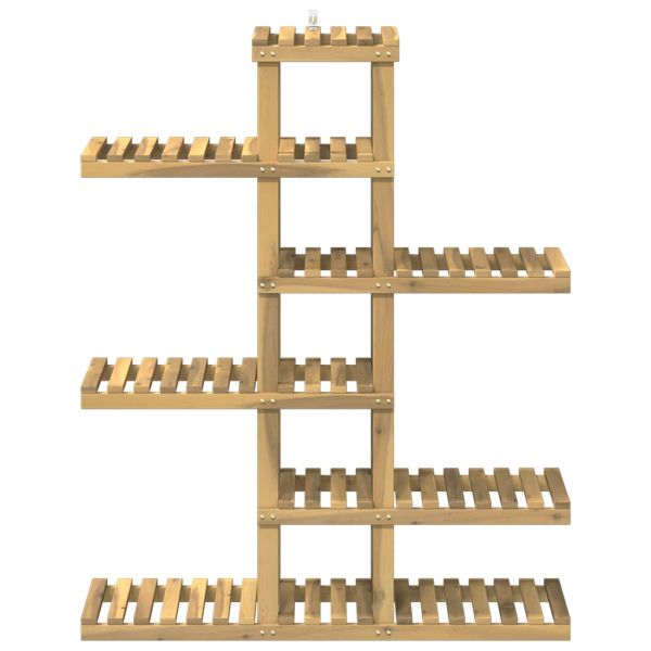 Стойка за растения Бяло 93 x 25 x 114,5 см