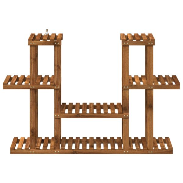 Стойка за растения Натурално 123 x 25 x 78,5 см