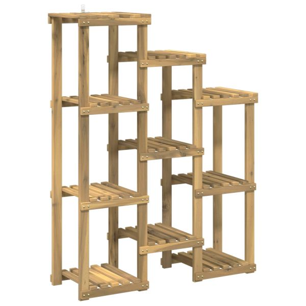 Стойка за растения Бяло 85 x 30 x 114,5 см