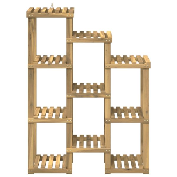 Стойка за растения Бяло 85 x 30 x 114,5 см