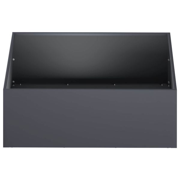 Градинска саксия Антрацит 60 x 60 x 20 см