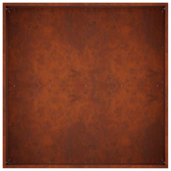 Градинска саксия Ръждясало 100 x 100 x 40 cm Кортенова стомана