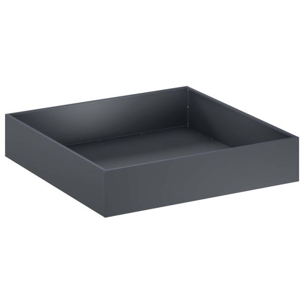 Градинска саксия Антрацит 80 x 80 x 20 cm
