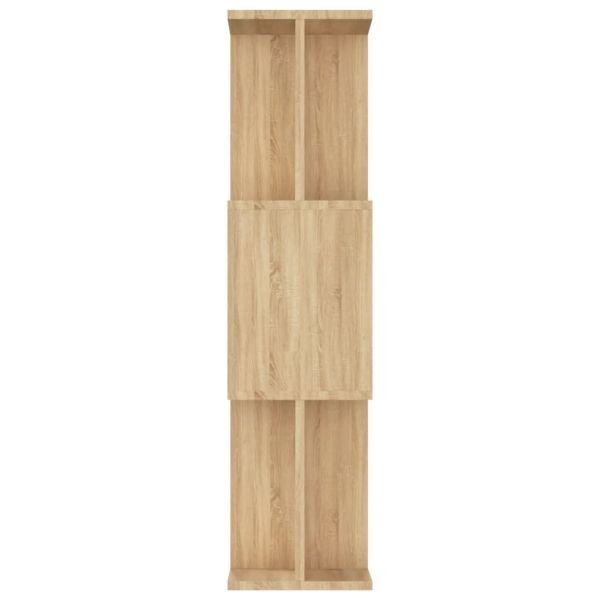 Разделител за стая, дъб сонома, 80x24x96 см, инженерно дърво