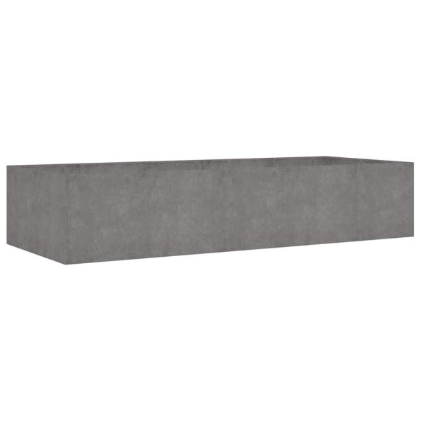 Градинска повдигната леха 200x80x40 см кортенова стомана