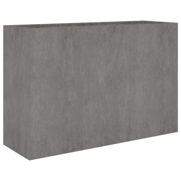 Градинска повдигната леха 120x40x80 см кортенова стомана
