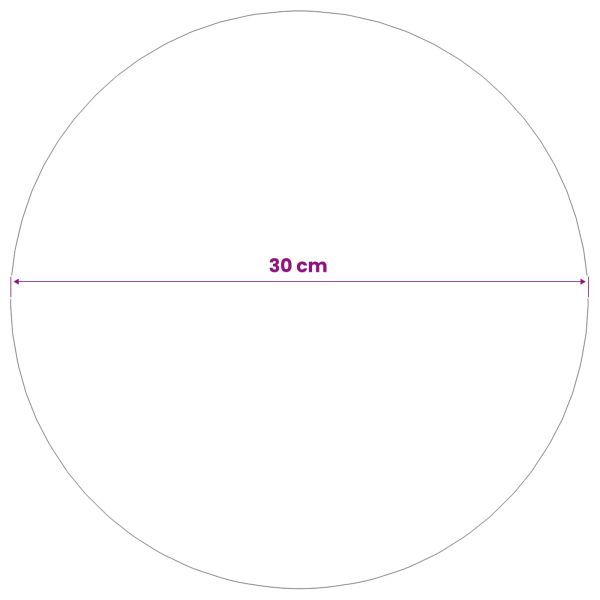 Огледална топка Ø 30 cm Сребристо Неръждаема стомана 201