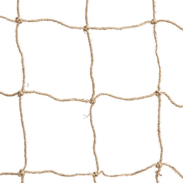 Мрежа за подкрепа на растения от юта Натурално 2 x 25 m