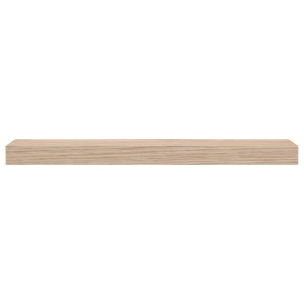Рафтове за стена, 2 бр, 60x23,5x4 см, инженерна дървесина
