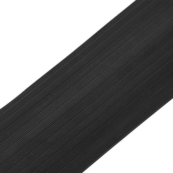 Уплътнение за Гаражна Под Черно 112 x 20 мм 5,5 м EPDM гума