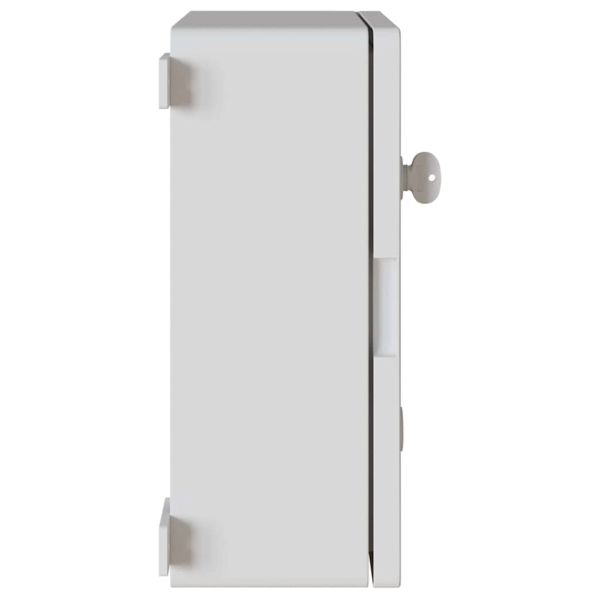 Контролен шкаф Сив 37 x 16,5 x 40 см ABS пластмаса
