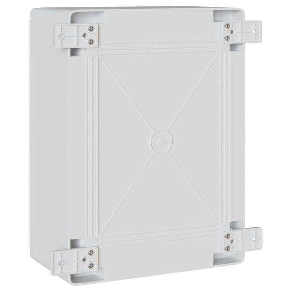 Контролен шкаф Сив 37 x 16,5 x 40 см ABS пластмаса