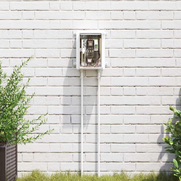 Контролен шкаф Сив 25 x 13 x 24 см ABS пластмаса