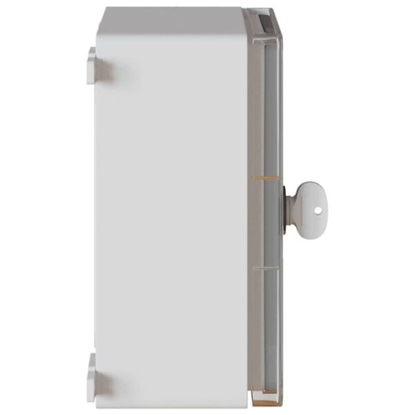 Контролен шкаф Сив 25 x 13 x 24 см ABS пластмаса