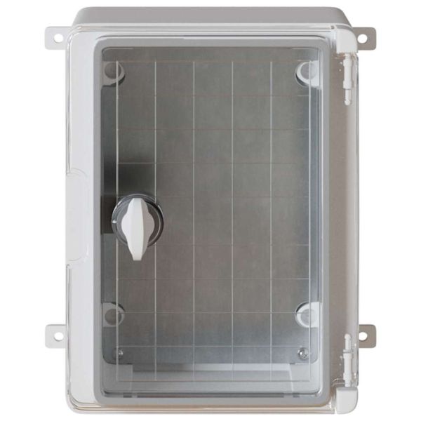 Контролен шкаф Сив 25 x 13 x 24 см ABS пластмаса