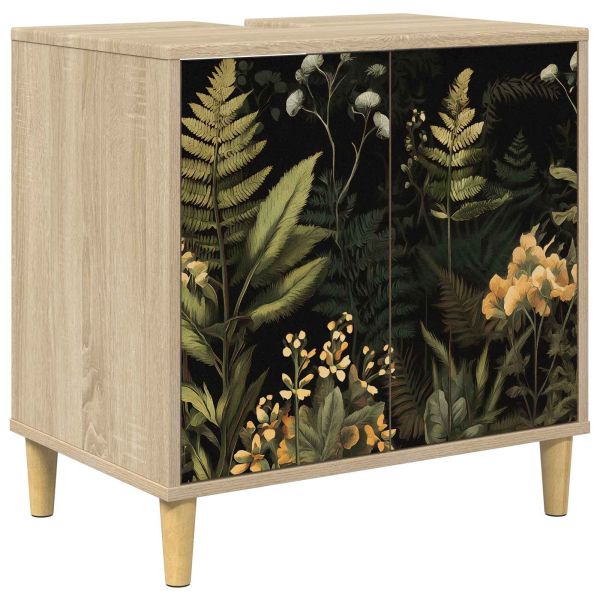 Шкаф за баня RHENEN Сонома 60 x 40 x 60 см Инженерна дървесина