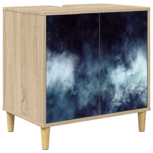 Шкаф за баня RAALTE Сонома 60 x 40 x 60 см Инженерна дървесина