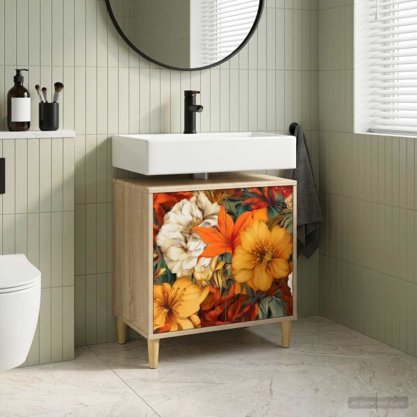 Шкаф за баня GENNEP Сонома 60 x 40 x 60 см Инженерна дървесина