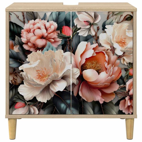 Шкаф за баня BORNE Сонома 60 x 40 x 60 см Инженерна дървесина