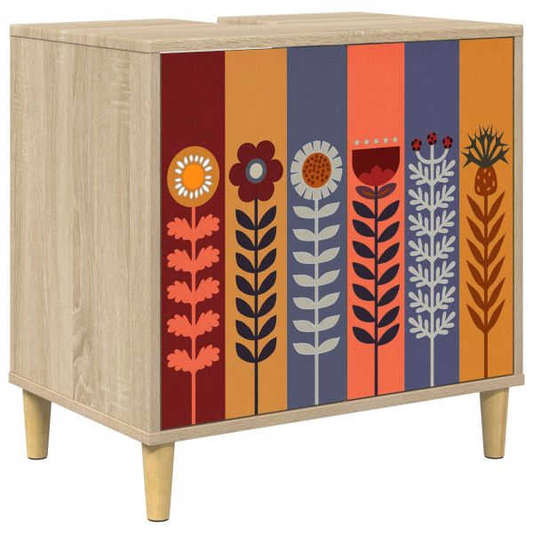 Шкаф за баня ESSEN Сонома 60 x 40 x 60 см Инженерна дървесина