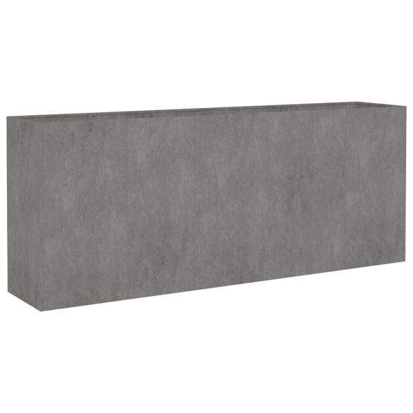 Градинска повдигната леха 200x40x80 см кортенова стомана