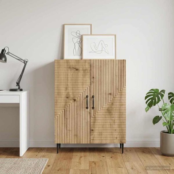 Служебен шкаф Дъб артизан 66 x 34,5 x 89,5 см