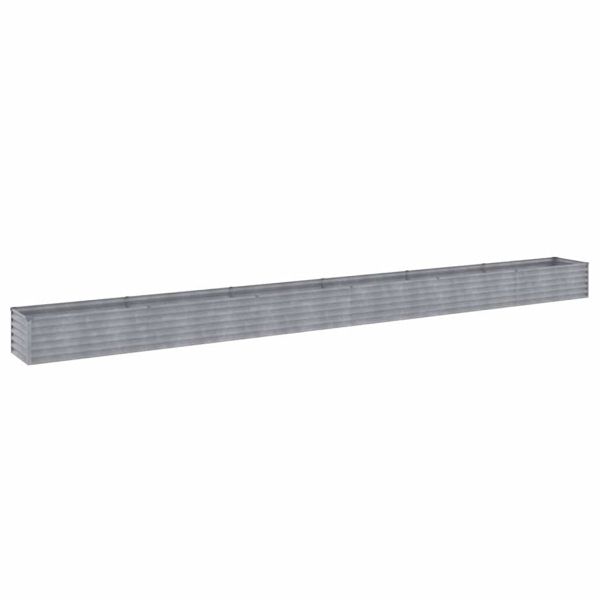 Повдигната градинска леха 580x50x36 см, кортенова стомана