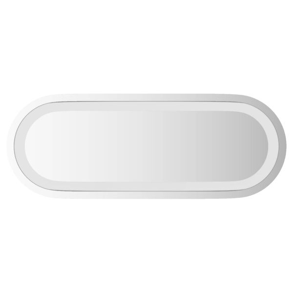 LED огледало за баня Прозрачен 40 x 15 cm закалено стъкло