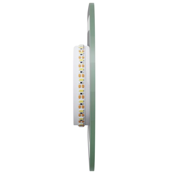 LED огледало за баня Прозрачен 40 x 15 cm закалено стъкло