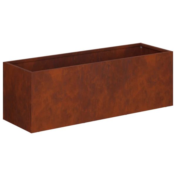 Градинска саксия Ръждясало 40 x 20 x 20 см Кортенова стомана