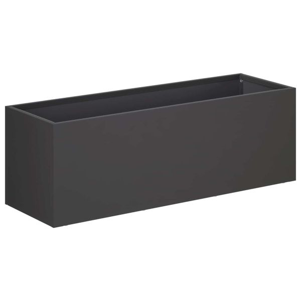Градинска саксия Черно 40 x 20 x 20 см