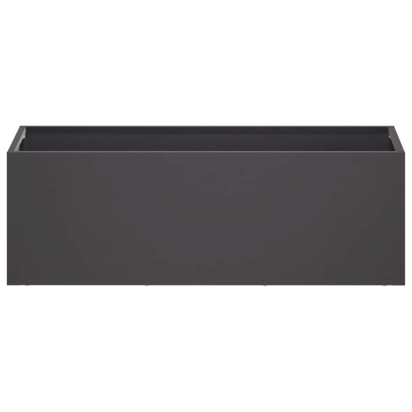 Градинска саксия Черно 40 x 20 x 20 см