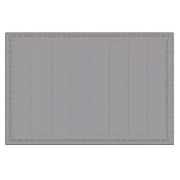 Комплект за хранене в градината 5 бр. Светлосиво Ратан Polt