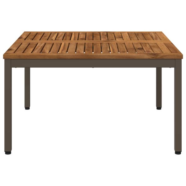 Масичка за кафе Естествено и кафяво 80 x 80,5 x 45 см