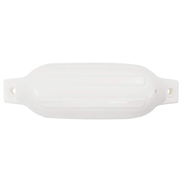 Броня за лодка 4 бр бяла Ø 11x40 см PVC