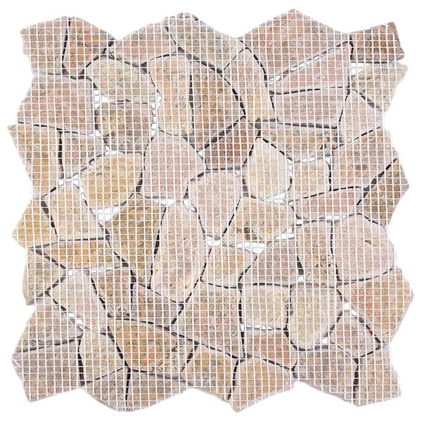 Мозайка плочки Червено 30 x 30 cm Мрамор