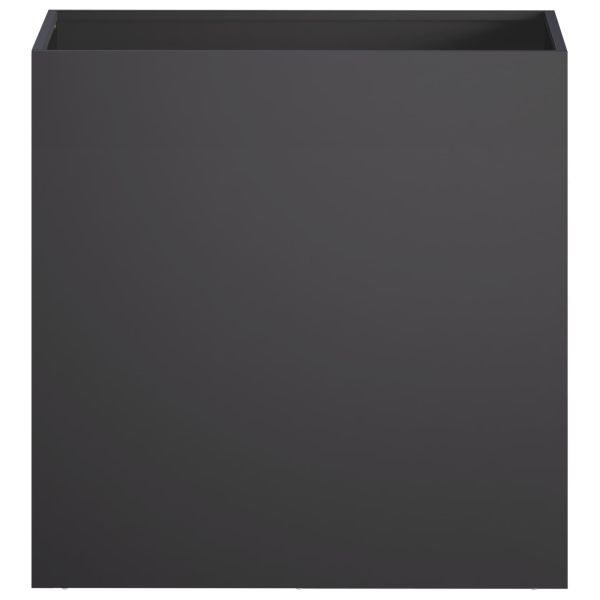 Градинска саксия Черно 50 x 30 x 50 cm