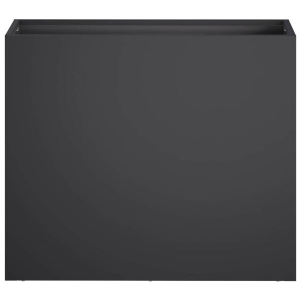Градинска саксия Черно 50 x 20 x 40 см