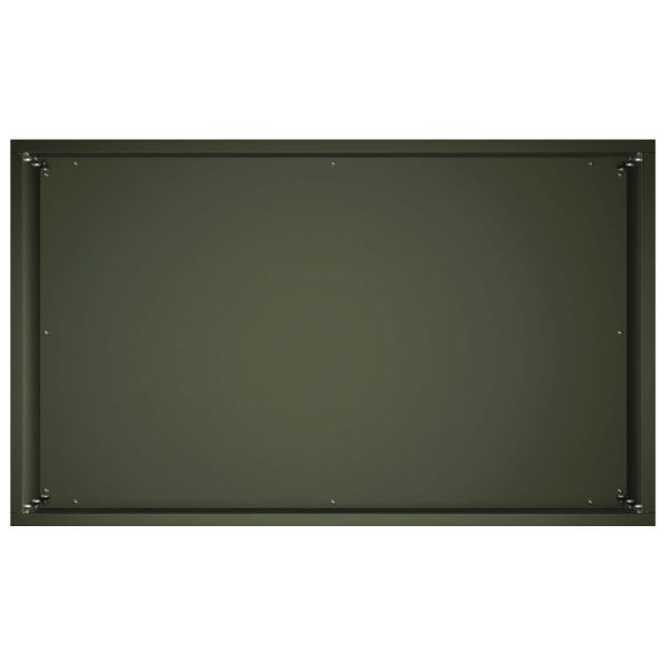 Градинска саксия 2 бр. Маслиненозелено 50 x 30 x 40 см