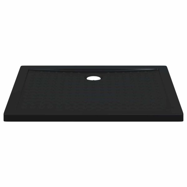 Основен трей за душ с точки 100 x 80 x 4 см ABS Черно