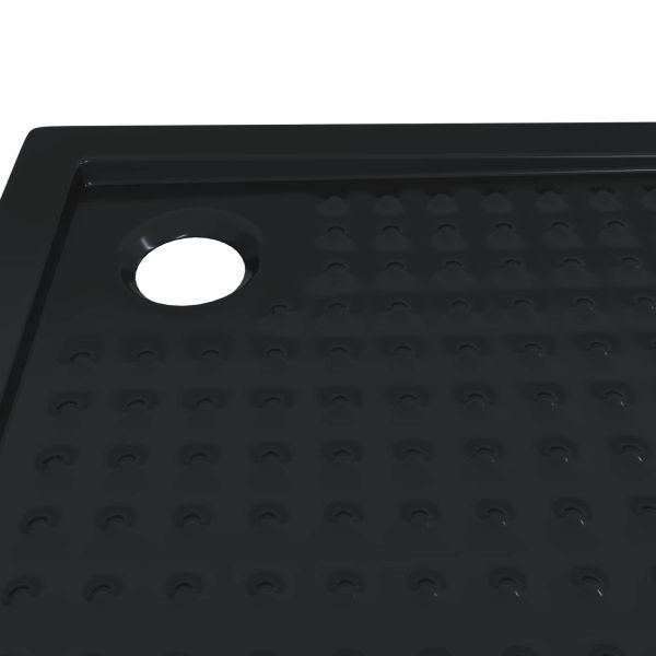 Основен трей за душ с точки 90 x 90 x 4 cm ABS Черно